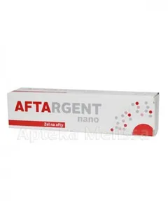 Aftargent Nano żeldostos.wjam.ust. 15ml
