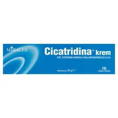 CICATRIDINA Krem wspomagający leczenie ran - 30 g