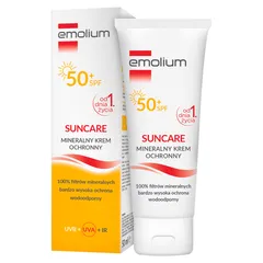 EMOLIUM SUNCARE Mineralny krem ochronny SPF50+ -...