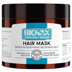 BIOVAX KERATYNA + JEDWAB Intensywnie regenerująca...