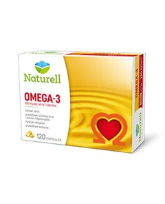 NATURELL Omega-3 500 mg - 120 kaps.