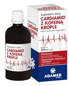 CARDIAMID Z KOFEINĄ Krople - 100 ml