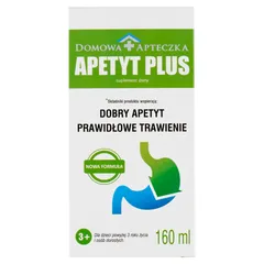Domowa Apteczka Apetyt Plus 3+, 160 ml