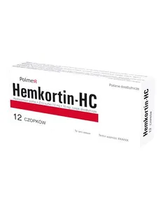 Hemkortin-HC Czopki - 12 szt.