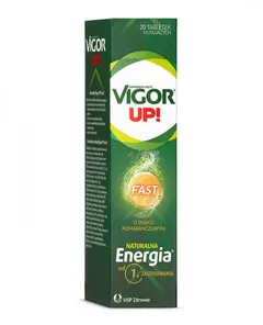 VIGOR UP FAST - 20 tabl. mus.