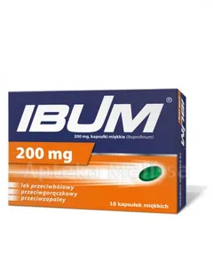 IBUM 200 mg - 10 kaps.