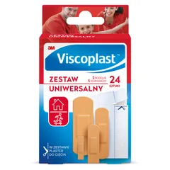 Viscoplast Zestaw uniwersalnych plastrów 2 rodzaje...