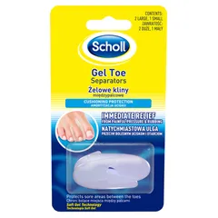 SCHOLL GEL TOE SEPARATORS Żelowe kliny...