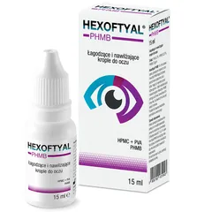 HEXOFTYAL Krople do oczu - 15 ml