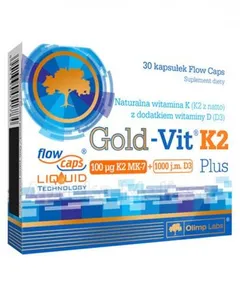OLIMP Gold-Vit K2 Plus * 30kaps. D