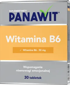 Panawit Witamina B6 tabl. - 30 tabl.