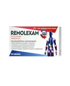 REMOLEXAM 7,5 mg - 20 tabl.