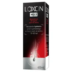 LOXON 5% płyn na skórę głowy - 60 ml