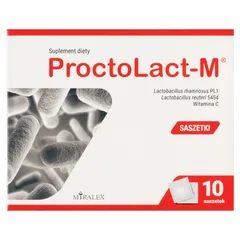 PROCTOLACT 2 g - 10 sasz.