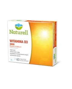NATURELL Witamina D3 2000 j.m. - 60 tabl. do...