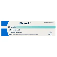 MICONAL 0,02g w 1g Żel - 30 g