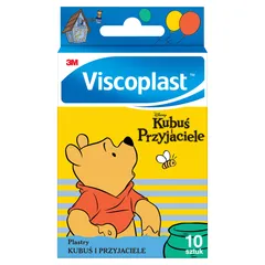 VISCOPLAST Plastry dla dzieci Kubuś Puchatek - 10...