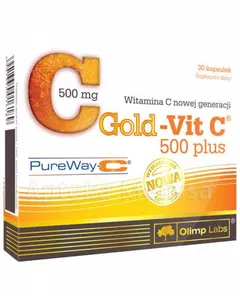 OLIMP GOLD-VIT C 500 PLUS - 30 kaps.