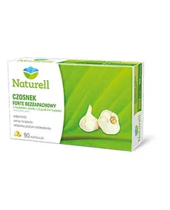 NATURELL Czosnek Forte Bezzapachowy - 90 kaps.