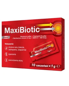 Maxibiotic maść x 10sasz.