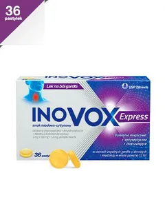 Inovox Express smak miodowo-cytrynowy - 36 szt.