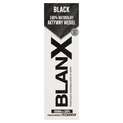 BLANX BLACK Wybielająca pasta do zębów z aktywnym...