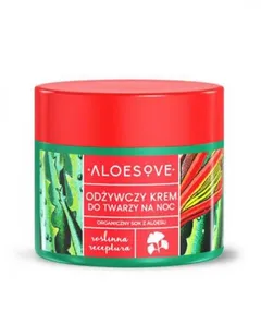 ALOESOVE Odżywczy krem do twarzy na noc - 50 ml