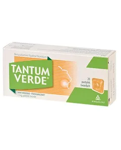 TANTUM VERDE Smak miodowo-pomarańczowy - 20 past.