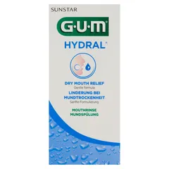 SUNSTAR GUM HYDRAL Płyn do płukania jamy ustnej -...