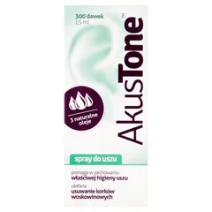 AKUSTONE Spray do uszu - 15 ml