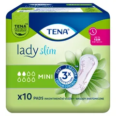 TENA LADY SLIM MINI Wkładki anatomiczne - 10 szt.