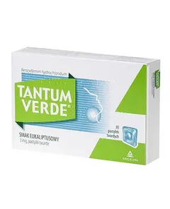 TANTUM VERDE Smak eukaliptusowy - 30 past.