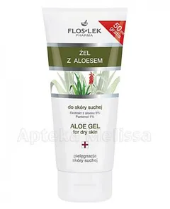 FLOS-LEK Żel z aloesem do skóry suchej - 200 ml
