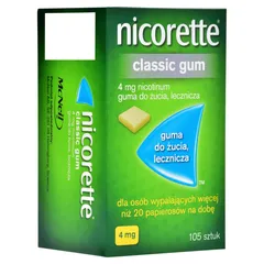 NICORETTE Classic 4mg - 105 szt.