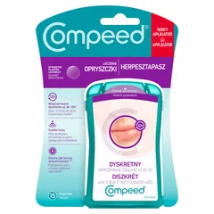 COMPEED INVISIBLE Plastry na opryszczkę - 15 szt.
