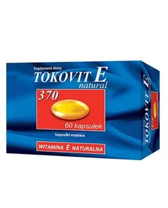 Tokovit E 370 natural - 60 kaps.