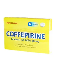 Coffepirine Tabletki od bólu głowy 12tabl