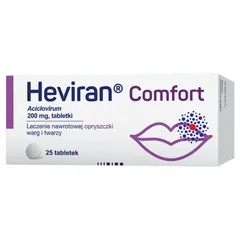 HEVIRAN COMFORT 200 mg - 25 tabl.
