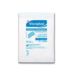 VISCOPLAST Kompresy 5 cm x 5 cm - 3 szt.
