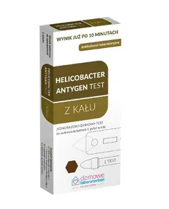 HELICOBACTER ANTYGEN Test wykrywa antygen H. pylor...