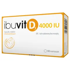 Ibuvit D3 4000 IU - 90 kaps.