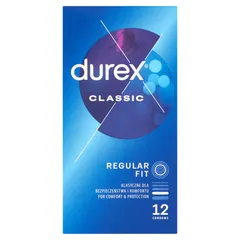 DUREX CLASSIC Prezerwatywy - 12 szt.