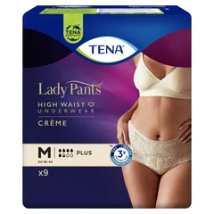 TENA LADY PANTS PLUS Majtki chłonne M - 9 szt.