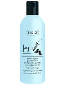 ZIAJA JEJU MŁODA SKÓRA Czarne mydło pod prysznic -...