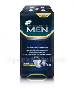 TENA MEN LEVEL 2 Wkłady anatomiczne - 20 szt.