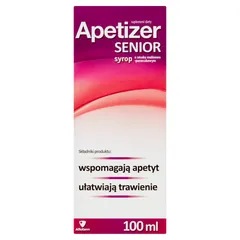 APETIZER SENIOR Syrop malinowo-porzeczkowy - 100...