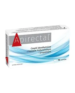 Apirectal Czopki doodbytnicze - 10 szt. 