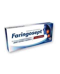 FARINGOSEPT 10 mg - 10 tabl.