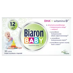Bioaron  Baby 12 m+ Krople wyciskane z kapsułki -...
