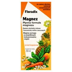 FLORADIX MAGNEZ Płynna formuła magnezu - 250 ml